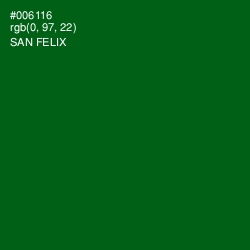 #006116 - San Felix Color Image