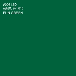 #00613D - Fun Green Color Image
