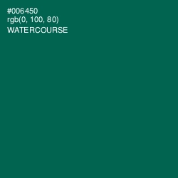 #006450 - Watercourse Color Image