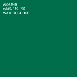 #006E4B - Watercourse Color Image