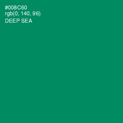 #008C60 - Deep Sea Color Image