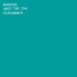 #009E9A - Gossamer Color Image
