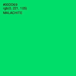 #00DD69 - Malachite Color Image