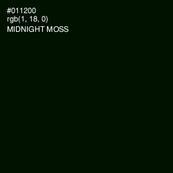 #011200 - Midnight Moss Color Image
