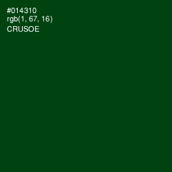 #014310 - Crusoe Color Image