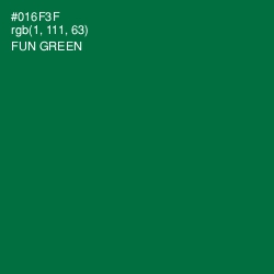 #016F3F - Fun Green Color Image