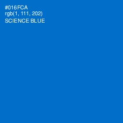 #016FCA - Science Blue Color Image