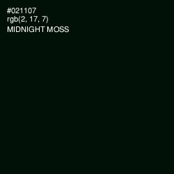#021107 - Midnight Moss Color Image