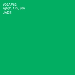 #02AF62 - Jade Color Image