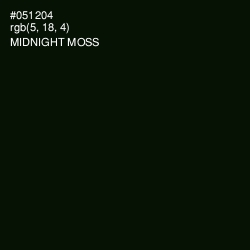 #051204 - Midnight Moss Color Image