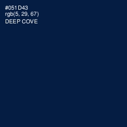 #051D43 - Deep Cove Color Image