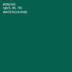 #05604E - Watercourse Color Image