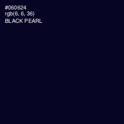 #060624 - Black Pearl Color Image
