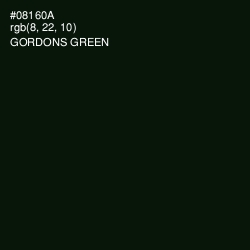#08160A - Gordons Green Color Image