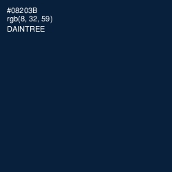 #08203B - Daintree Color Image