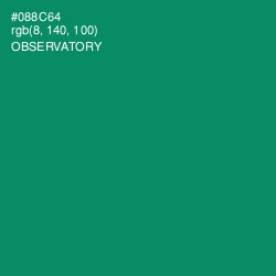 #088C64 - Observatory Color Image