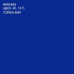 #092A93 - Torea Bay Color Image
