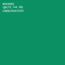 #0A9063 - Observatory Color Image