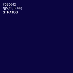 #0B0642 - Stratos Color Image