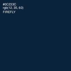 #0C233C - Firefly Color Image