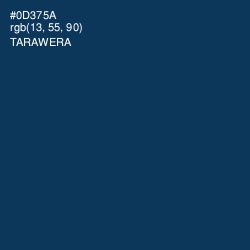 #0D375A - Tarawera Color Image