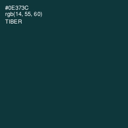 #0E373C - Tiber Color Image