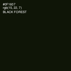 #0F1607 - Black Forest Color Image