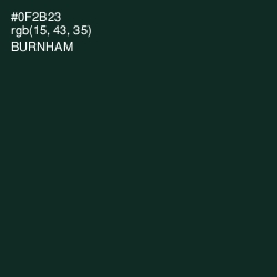 #0F2B23 - Burnham Color Image