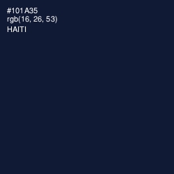 #101A35 - Haiti Color Image