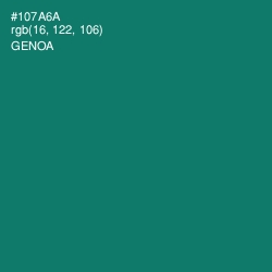#107A6A - Genoa Color Image