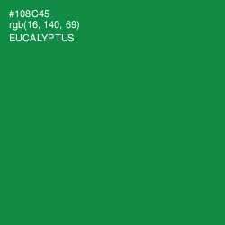 #108C45 - Eucalyptus Color Image