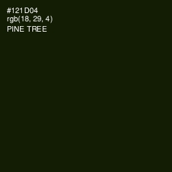 #121D04 - Pine Tree Color Image