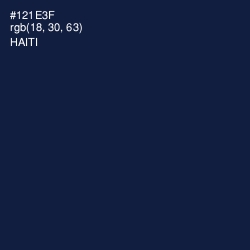#121E3F - Haiti Color Image