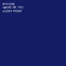 #141C65 - Lucky Point Color Image