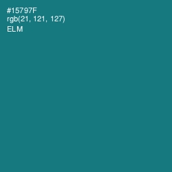 #15797F - Elm Color Image