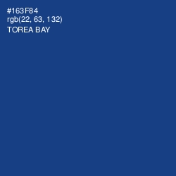 #163F84 - Torea Bay Color Image