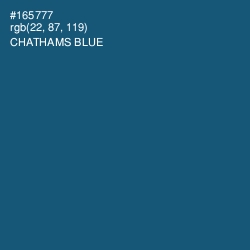 #165777 - Chathams Blue Color Image