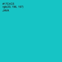 #17C4C5 - Java Color Image