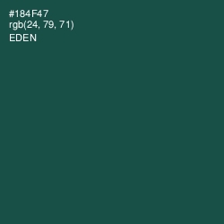 #184F47 - Eden Color Image