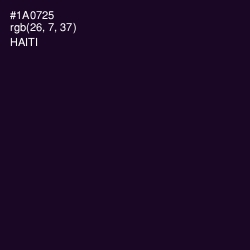 #1A0725 - Haiti Color Image
