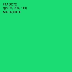 #1ADC72 - Malachite Color Image