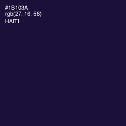 #1B103A - Haiti Color Image