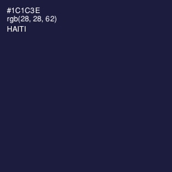 #1C1C3E - Haiti Color Image