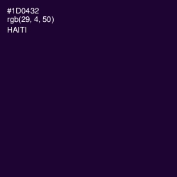 #1D0432 - Haiti Color Image