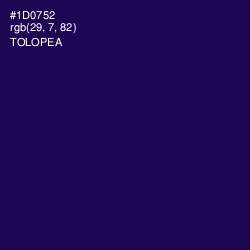 #1D0752 - Tolopea Color Image