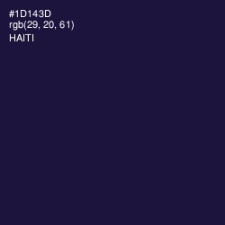 #1D143D - Haiti Color Image