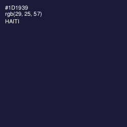 #1D1939 - Haiti Color Image