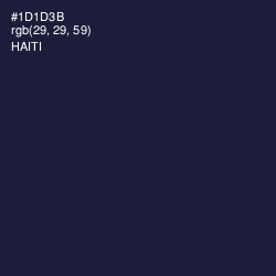 #1D1D3B - Haiti Color Image