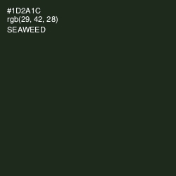 #1D2A1C - Seaweed Color Image