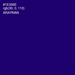 #1E006E - Arapawa Color Image